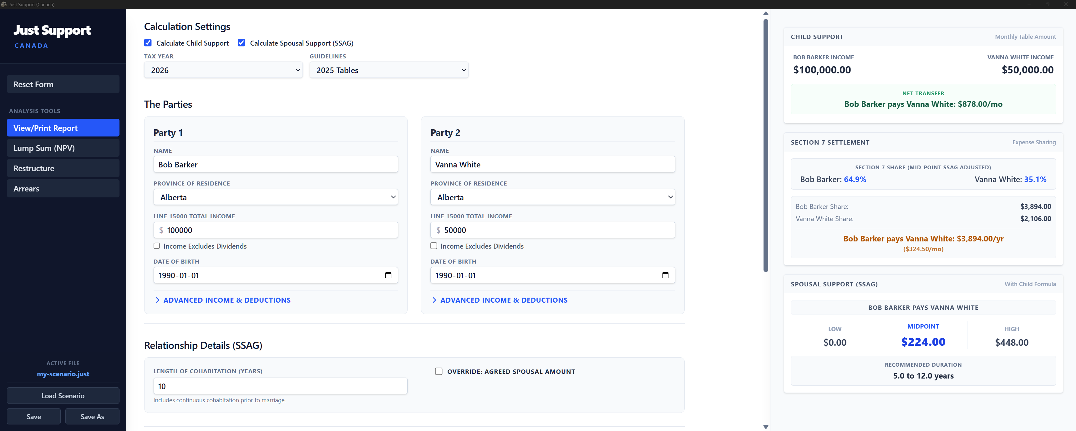 Main Interface